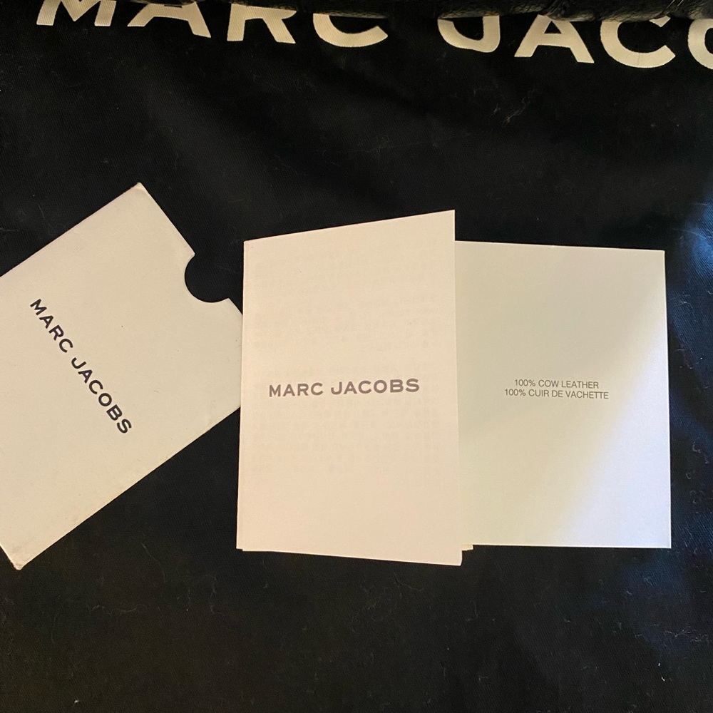 Softly used Marc Jacobs small Tote back.  Previous sale did not go through